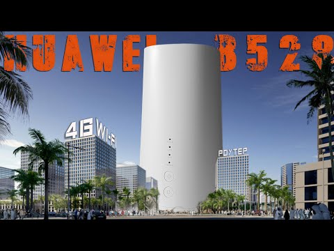 Обзор стационарного 4G Wi-Fi роутера Huawei B528. Это мощь!!! || #brainplus