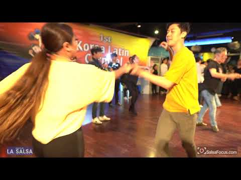 Maria Salsa Social Dance 4K UHD - 1st Korea Latin Carnival in LaSalsa