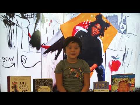 Jean-Michel Basquiat Presentation and Art Project for kids