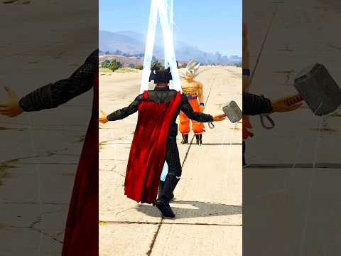 GOKU VS SUPER-HEROES WHO IS THE STRONGEST? #shorts