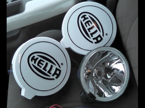 Installation and testing of Hella 700FF Auxiliary Lights on Volvo Semi Truck