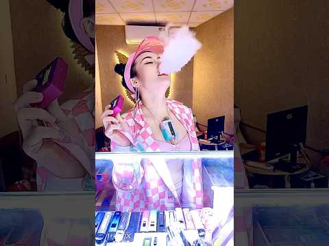 Cô Dj yêu màu hồng đi mu.a V.A.P.E ❤️ #shopminivape #vape #pod