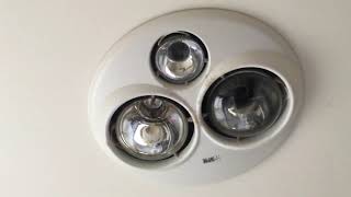 HPM heat lamp exhaust fan #1