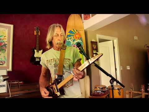 Sweet Home Chicago     on 3 string cigar box guitar