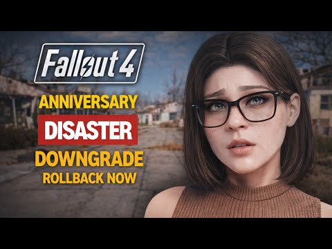 Fallout 4 Anniversary Update Is A MESS | Lets Downgrade To 1.10.984