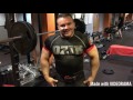 Karol Małecki - nogi i 260kg w przysiadzie