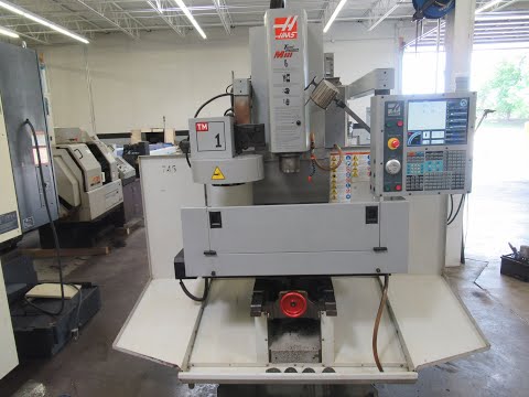 Haas TM-1 CNC Toolroom Mill w/ 10 station Tool Changer & More www.machinesused.com