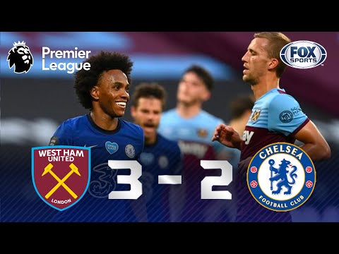 SHOW DE WILLIAN, MAS... Gols de West Ham 3 x 2 Chelsea pela Premier League