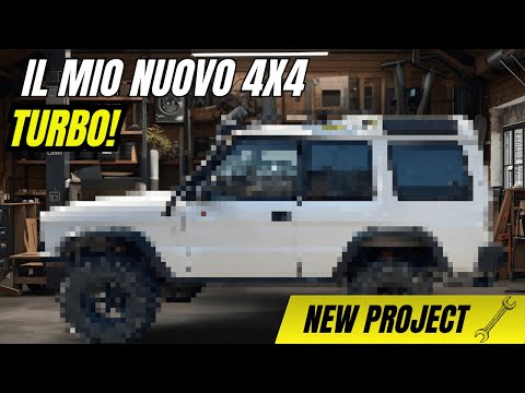 NUOVO PROGETTO! Il mio fuoristrada 4x4 old school 🚗💥