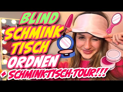 ILIAS WELT 💄 Blind Schminktisch ordnen + Schminktisch-TOUR!