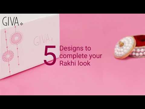 5 Designs to complete your Rakhi look with GIVA