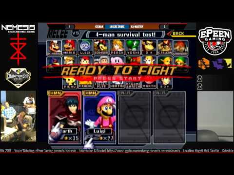 [ePG] Nemesis: Iceman (Marth) vs Ka-Master (C. Falcon, Luigi) - Losers Semis - Melee Singles