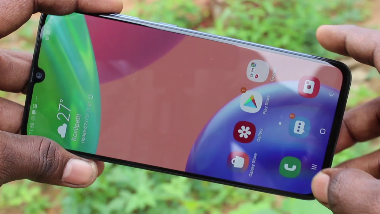 How to set flashlight notifications light in Samsung Galaxy A70s