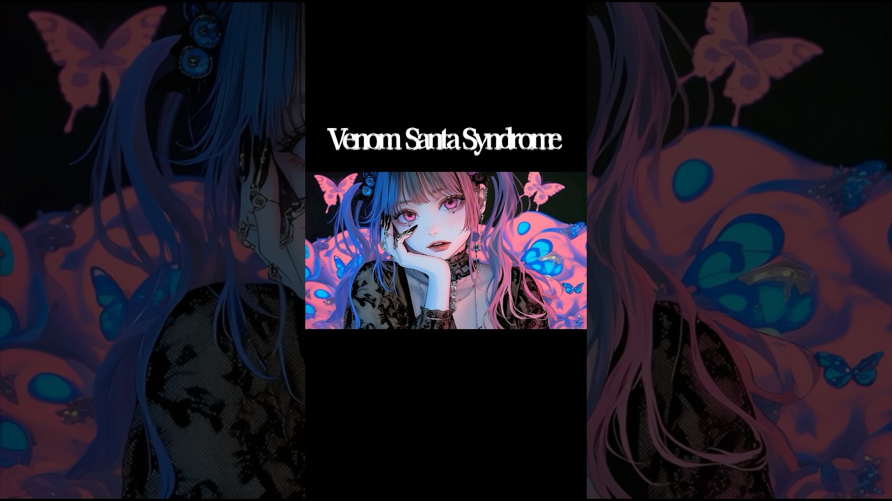 Venom Santa Syndrome  #shorts #病み可愛い #darkpop #中毒ソング #幻想ポップ #ai音楽 #toxiclove