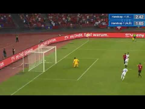 Albania - Kosovo 0:2 - Arber Zeneli Second Goal [29.5.2018]