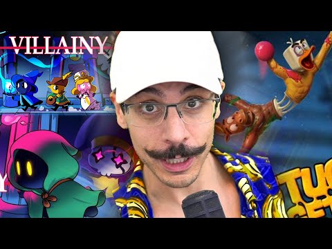 A NEW SOCIAL DECEPTION GAME! (Villainy) | Stuck Together Rage Game with Tay After!