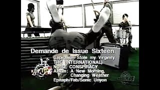 The (International) Noise Conspiracy - &#39;&#39;Capitalism Stole My Virginity&#39;&#39; - Musique Plus - OVC - 2001