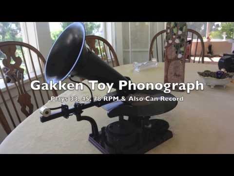 Gakken Toy Phonograph