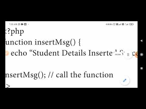 12 Ca Chapter 5 Php Function And Array Function Types Parameterized Function Part 1