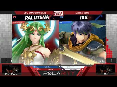CFL Smackdown 208 Ultimate - Prince Ramen (Palutena) vs Mugi (Ike) - Losers Semis