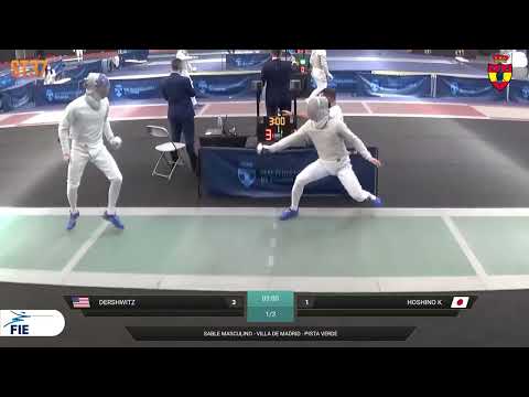 Madrid World Cup 2022 SMS - L64 - Dershwitz USA v Hoshino JPN