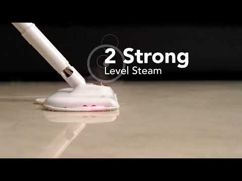 Deroma ZQ800 Pro Digital Steam Mop Cleaner Steam Buster with 7 Different Cleaning Brush