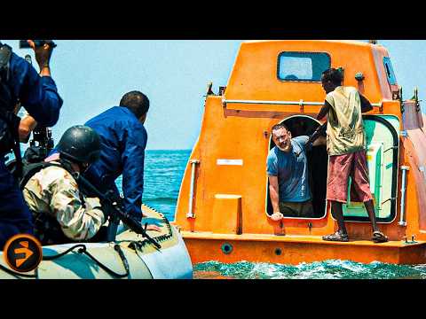 Pirates and Navy Locked in a Tense Standoff | CAPTAIN PHILLIPS