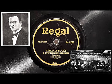 Lanin's Southern Serenaders - Virginia Blues ~1922