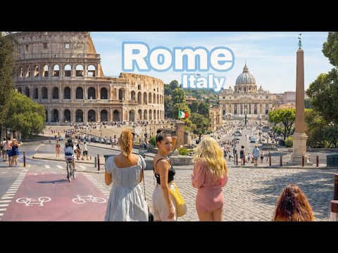 Rome, Italy 🇮🇹 - September 2021 - 4K-HDR Walking Tour (▶141min)