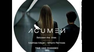 Acumen - Between The Lines (Matthias Meyer Remix)