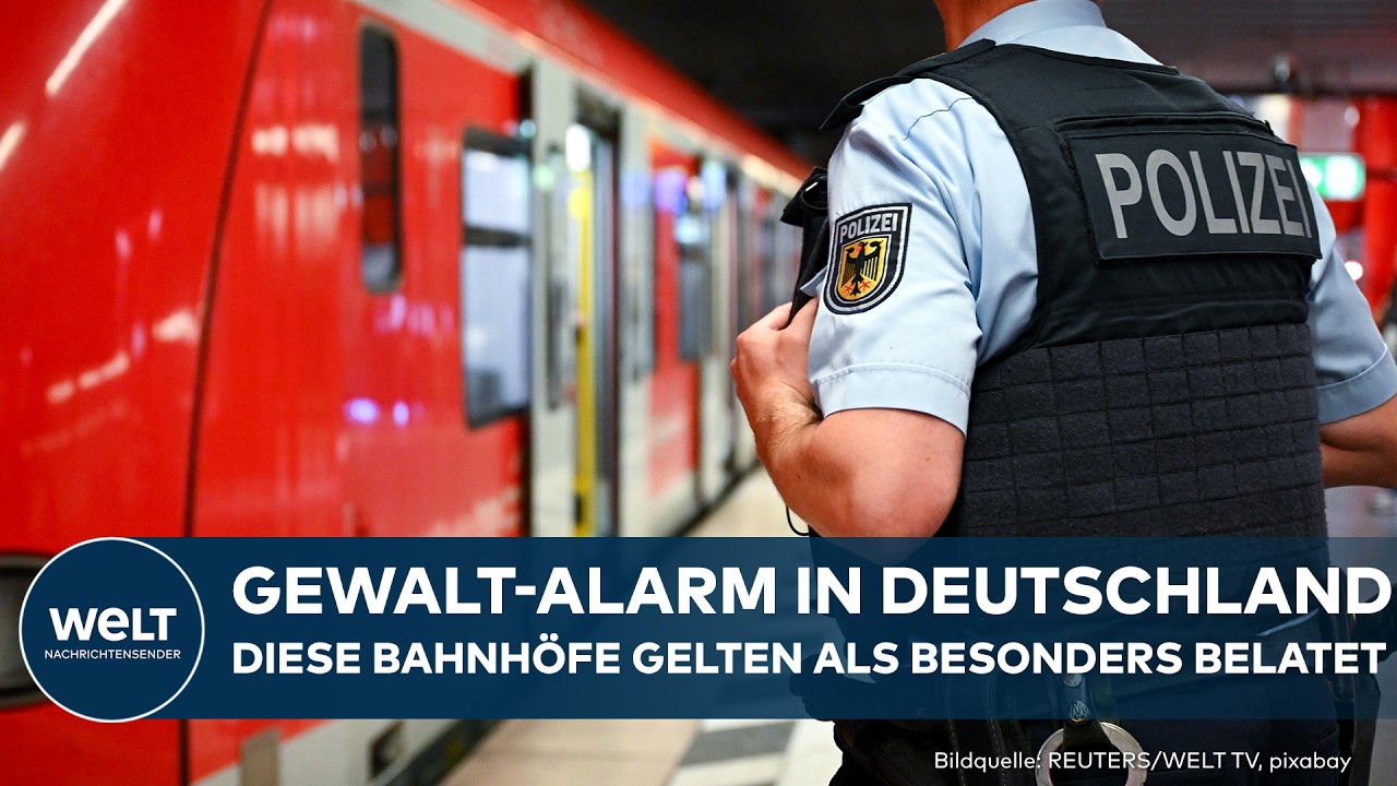 DEUTSCHLAND: Gewalt-Schock an Hauptbahnhöfen! Leipzig und Dortmund an der Spitze