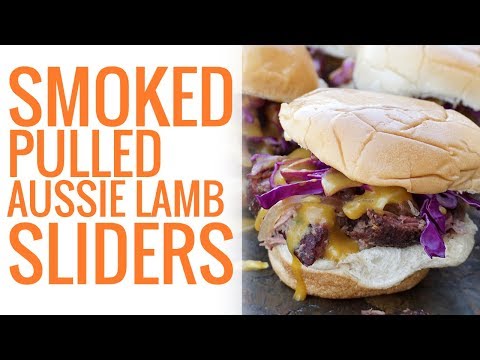 Smoked Pulled Aussie Lamb Sliders