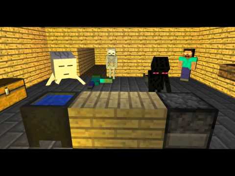 Monster School: Cooking - Minecraft Animation
