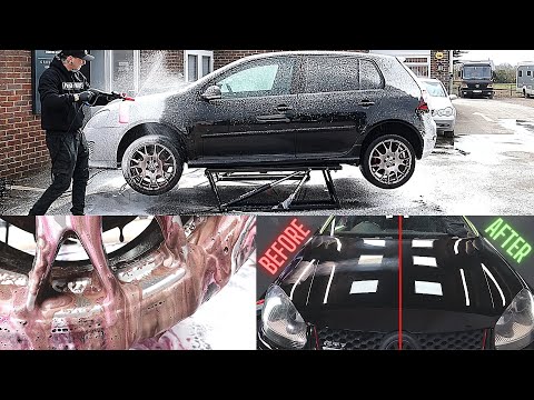 Dirty 15 Year Old VW Golf GTI Deep Clean and Full Detail |  EXTREME FILTH WARNING!!!