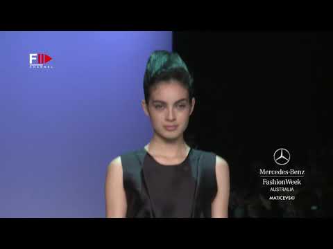 MATICEVSKI Spring 2012 Australian FW - Fashion Channel