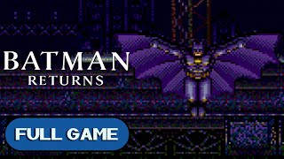 Batman Returns GENESIS MEGA DRIVE FULL GAME Longplay Gameplay Walkthrough Playthrough VGL