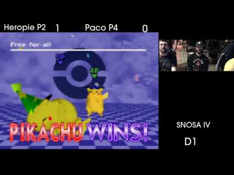 SNOSA IV - HeroPie (Pika) v Paco (Pika) - Top 16