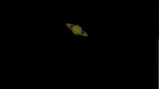 preview picture of video 'Saturn - using a  Celestron 8 SE Nexstar'