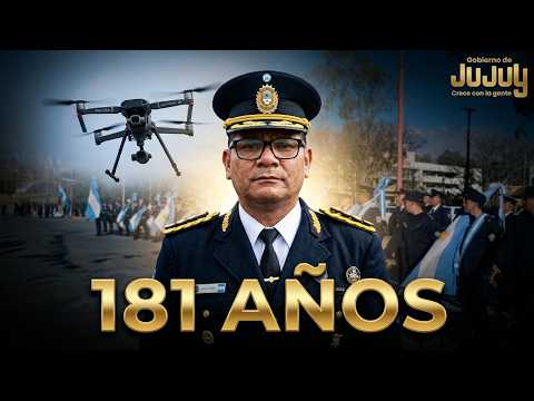 👮 La Policia de Jujuy celebró su 181° al servicio de la comunidad