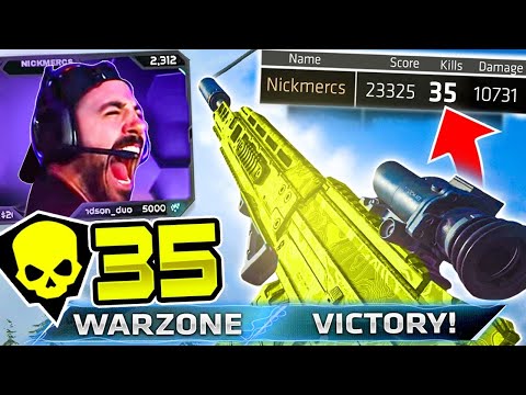 MY MOST INSANE WARZONE CLIP EVER! 35 KILL WIN!