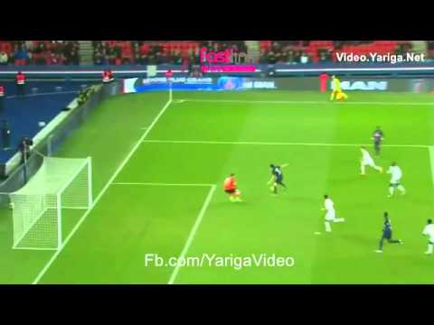 Paris SG 1 - 0 Lorient Edinson Cavani 3/2/2016