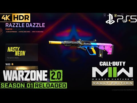 Razzle Dazzle Skin MW2 | MW2 Razzle Dazzler Skin | MW2 HCR 56 Skin | Razzle Dazzle MW2 Razzle Dazzle