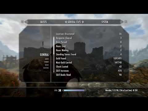 Skyrim live DEFINITELY NOT MODDED AT ALL!