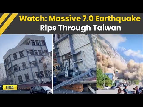 Taiwan Earthquake: Scary Visuals Surface After 7.0 Magnitude Of Earthquake Rattles Taiwan