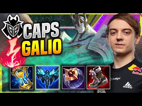CAPS BRINGS BACK GALIO MID! - G2 Caps Plays Galio MID vs Qiyana! | Season 11