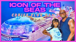 Icon of the Seas Cruise Vlog Day 1 on the World's Biggest Cruise Ship