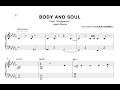 Body And Soul - Jason Moran Piano Solo Transcription