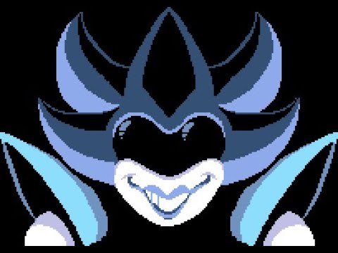 Deltarune - Queen boss fight phase 1 & 2 + after fight text