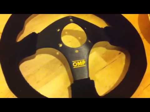 Fake OMP steering wheel sold on eBay