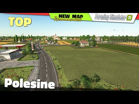 FS25 ★ TOP ★ NEW MAP "Polesine" - Farming Simulator 25 New Map Review QHD